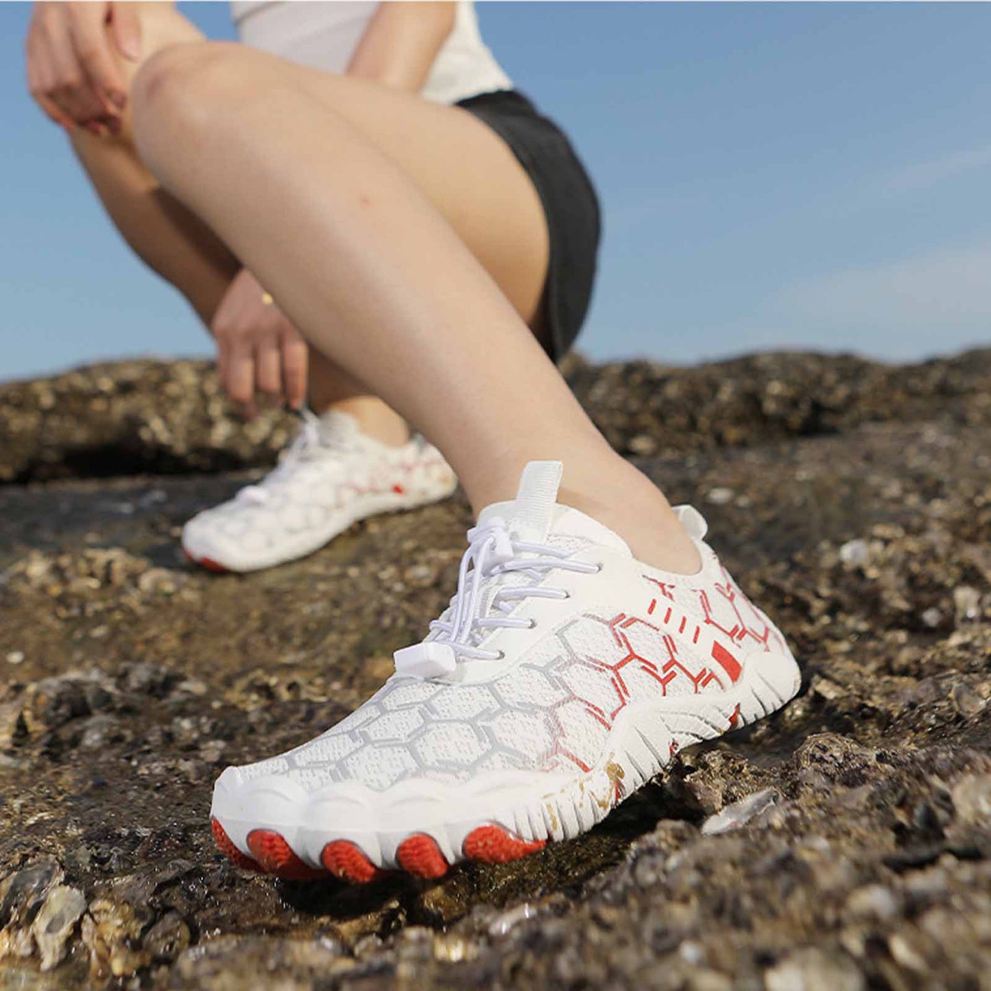 Barefoot Shoes For Women Men Waterproof Trail Running Healthy & Anti-slip Barefoot Shoes