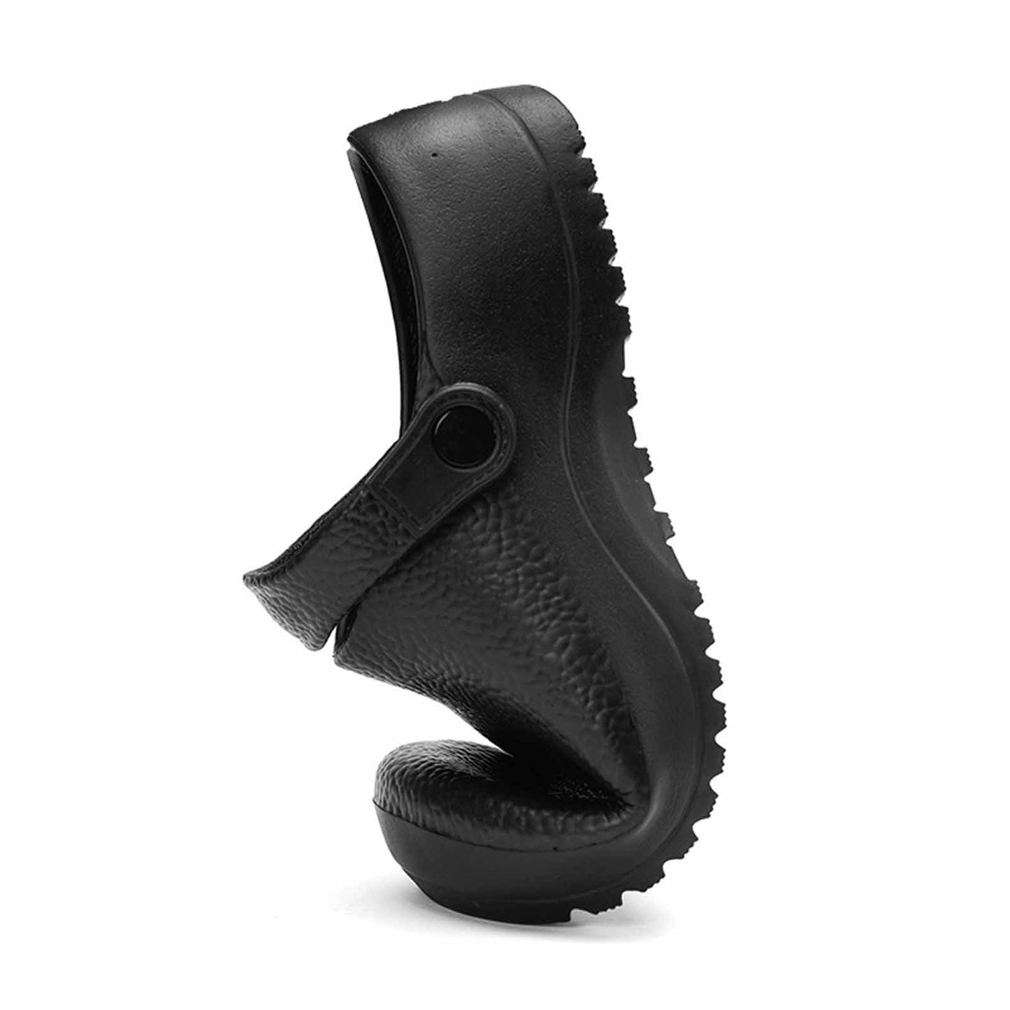 Men's Solid Color Slip On Oil Resistant Cutout Chef Shoes, Comfortable Non-Slip Casual Safety Clogs for Men's Outdoor Activities