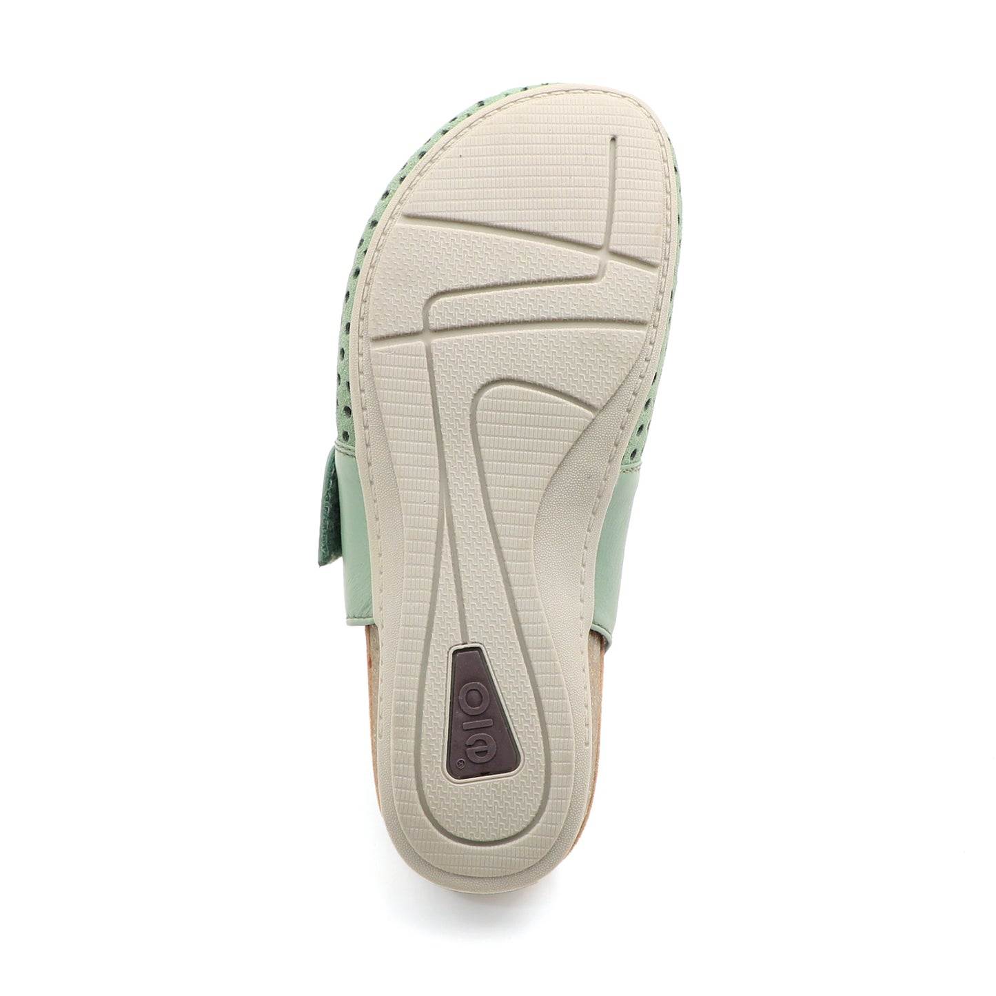 Women's Leather Sandals Arch Support Cork Shoe Bed Sandals Perforated Clogs Slip On Shoes Open Heel Outdoor Beach Slippers Design