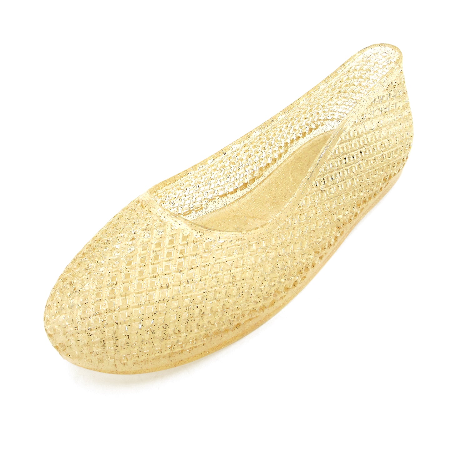Women's Jelly Sandals Ballet Slip Into Flats Hollow Out Loafers