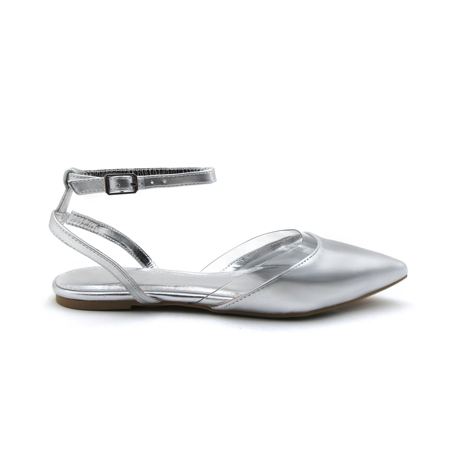Sleek & Sophisticated Women's Pointed Flats for Work & Play - Comfortable with Memory Foam Insoles & Non-Slip Rubber Soles