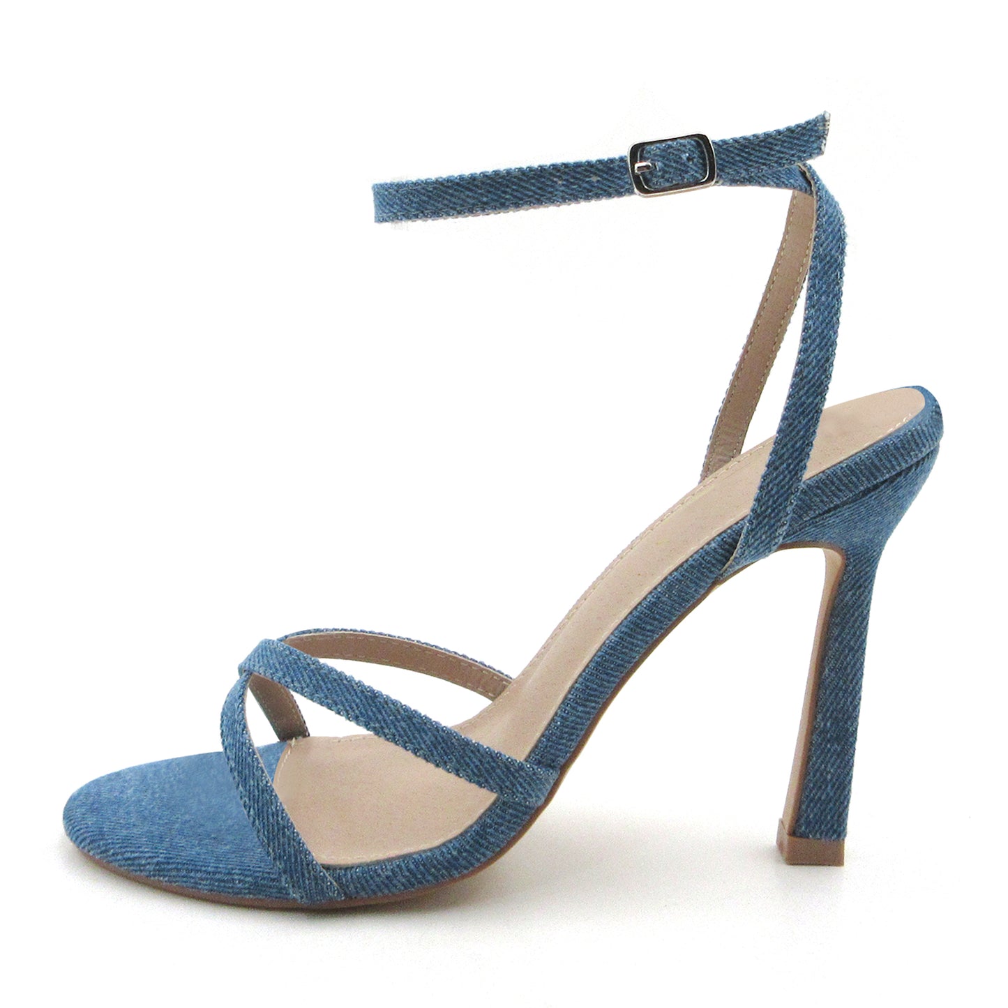 Women's Sandals Open Toe Lace Sandals Ankle Strap Heeled Sandals Women's