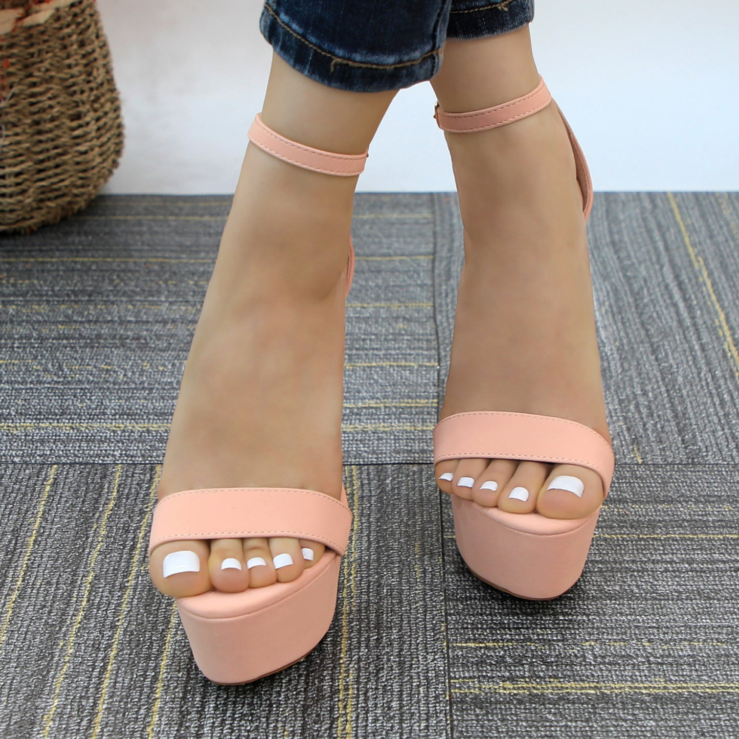 Women's Hi-lo Heeled Sandal