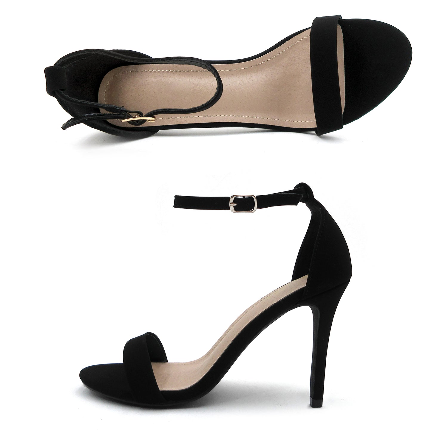 Women's Ankle Strap Stiletto Heels