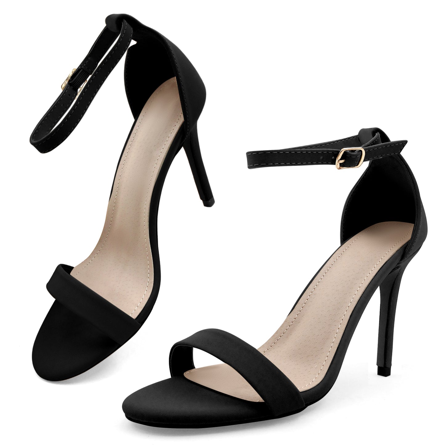 Women's Ankle Strap Stiletto Heels