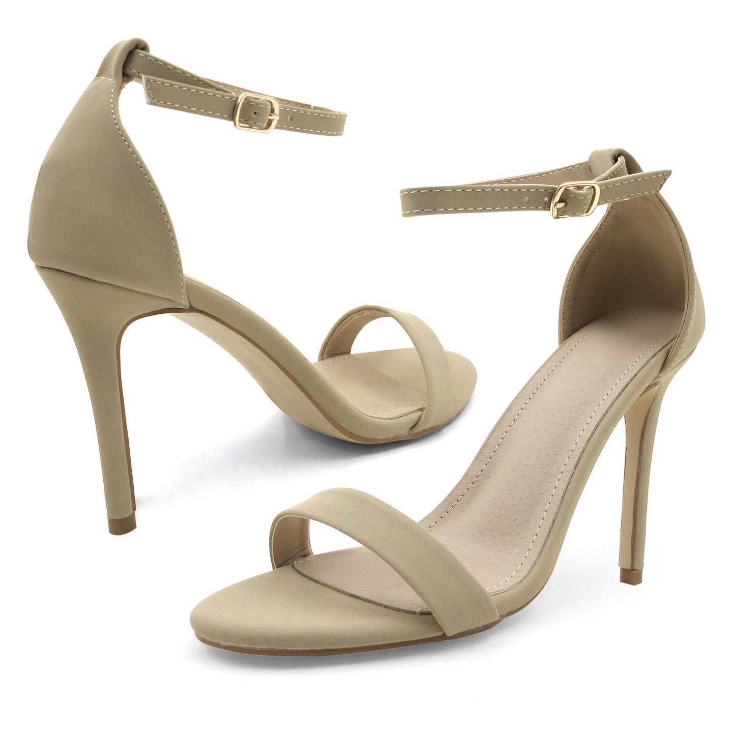 Women's Ankle Strap Stiletto Heels