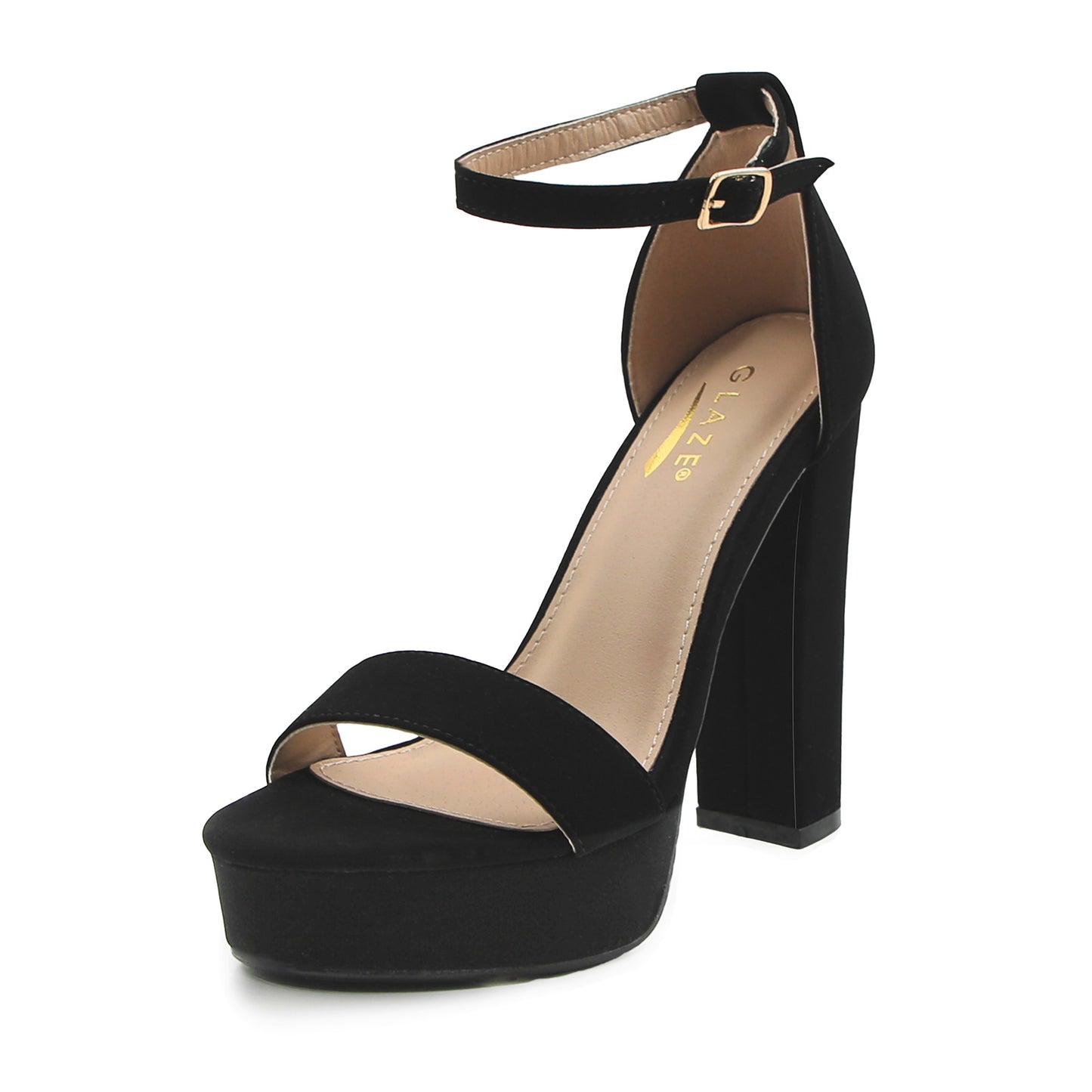 Women's Fashion Platform Sandals Block Heels Wedding Summer Dress Shoes