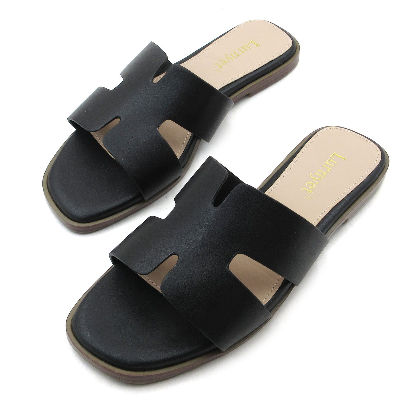 Women's comfort cushion flat sandal: Stylish Design, Non-Slip Rubber Sole, Latex Insole for Comfort, Perfect for Parties, Gatherings, Casual Wear, Vacations, and Beach Days