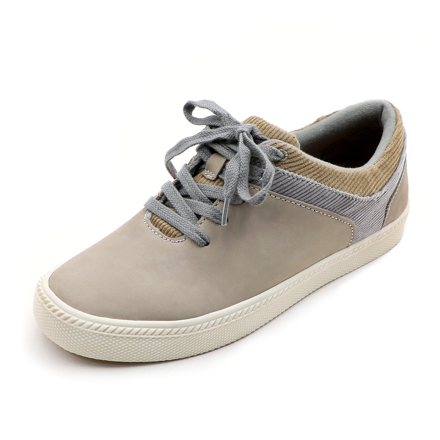 Women's Sneakers - Stylish leather flats with arch support for all-day walking