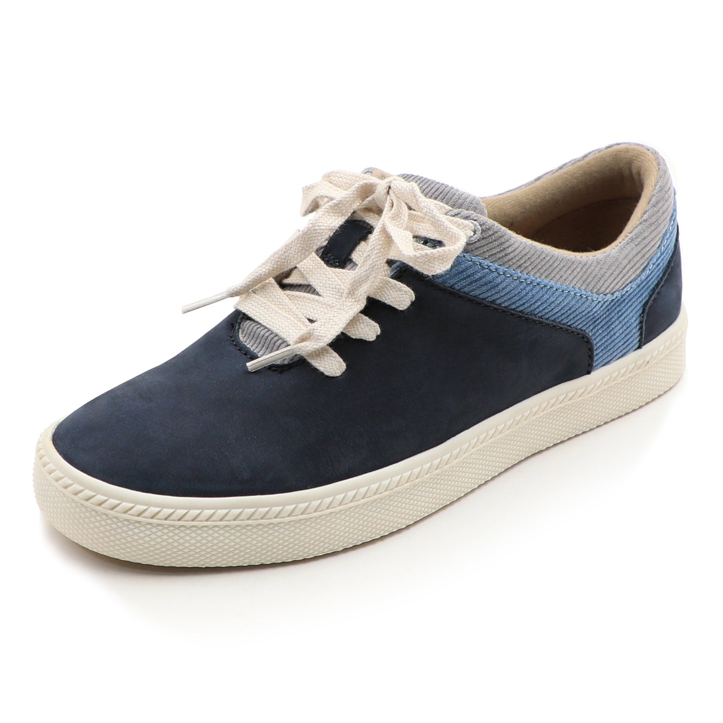 Women's Sneakers - Stylish leather flats with arch support for all-day walking