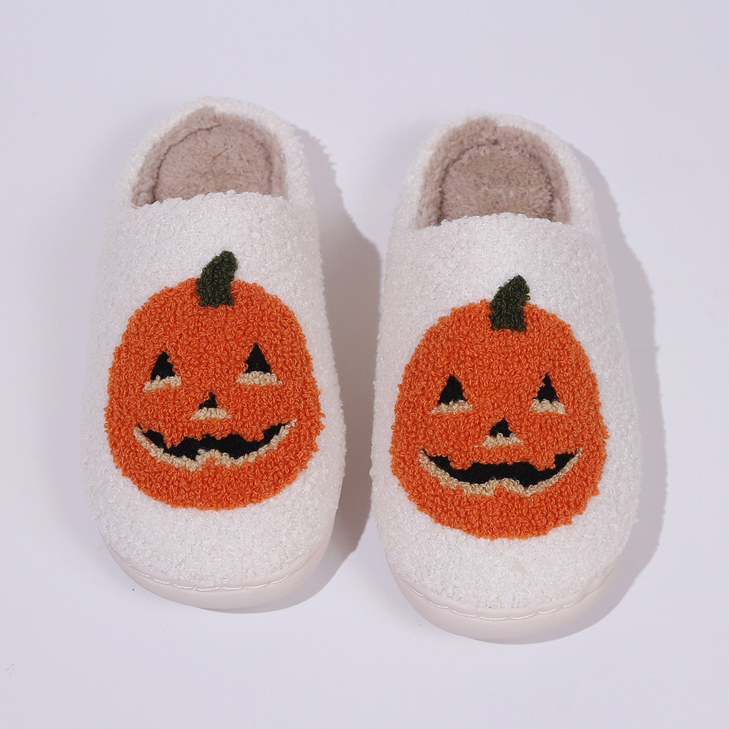 Cozy Furry Slippers for Women and Men,Bear Paw,Halloween,Christmas Design,Warm Indoor Non-Slip Winter Home Shoes