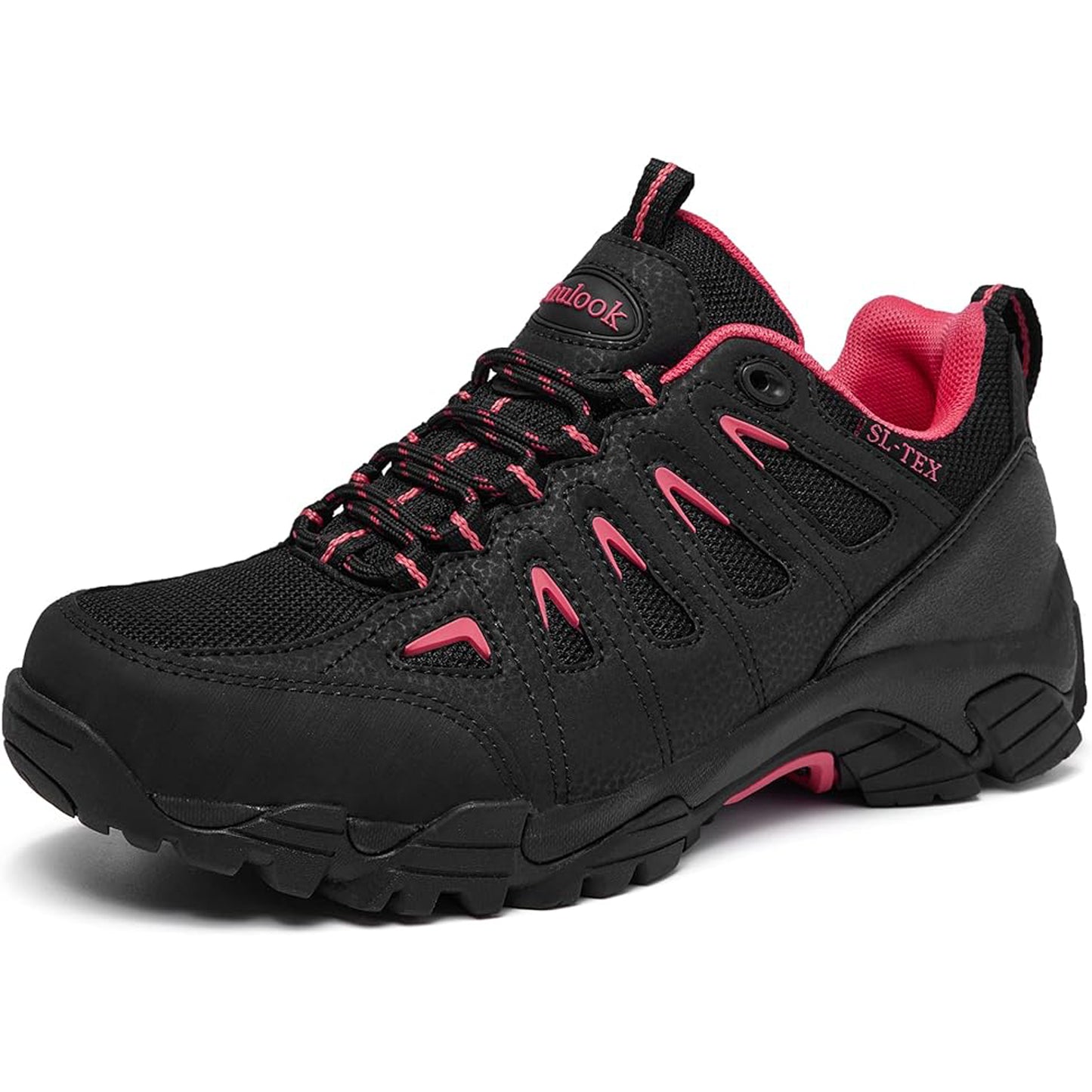 Women's Mountaineering Shoes Breathable Trail Running Shoes Anti-slip Lightweight Outdoor Sneakers for Hiking and Walking