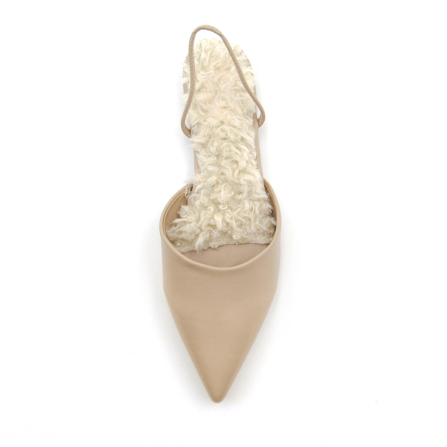 Sleek Faux Leather Pointed Flats for Women: Plush Cushioning, Non-Slip Grip, Versatile Style for All Seasons