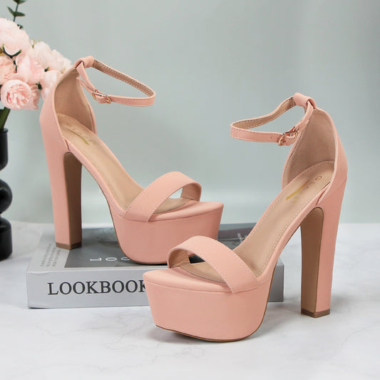 Women's Hi-lo Heeled Sandal