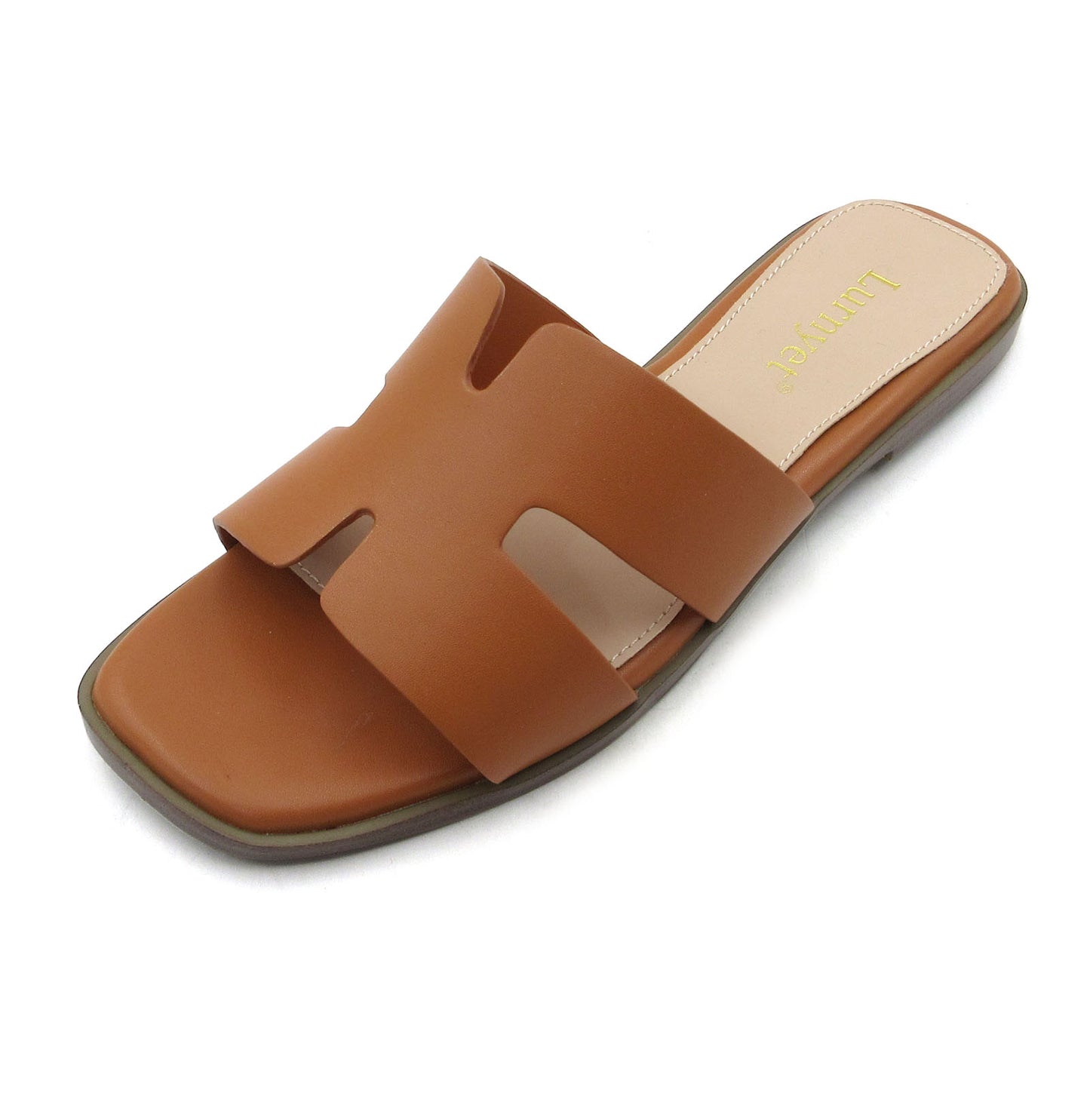 Women's comfort cushion flat sandal: Stylish Design, Non-Slip Rubber Sole, Latex Insole for Comfort, Perfect for Parties, Gatherings, Casual Wear, Vacations, and Beach Days